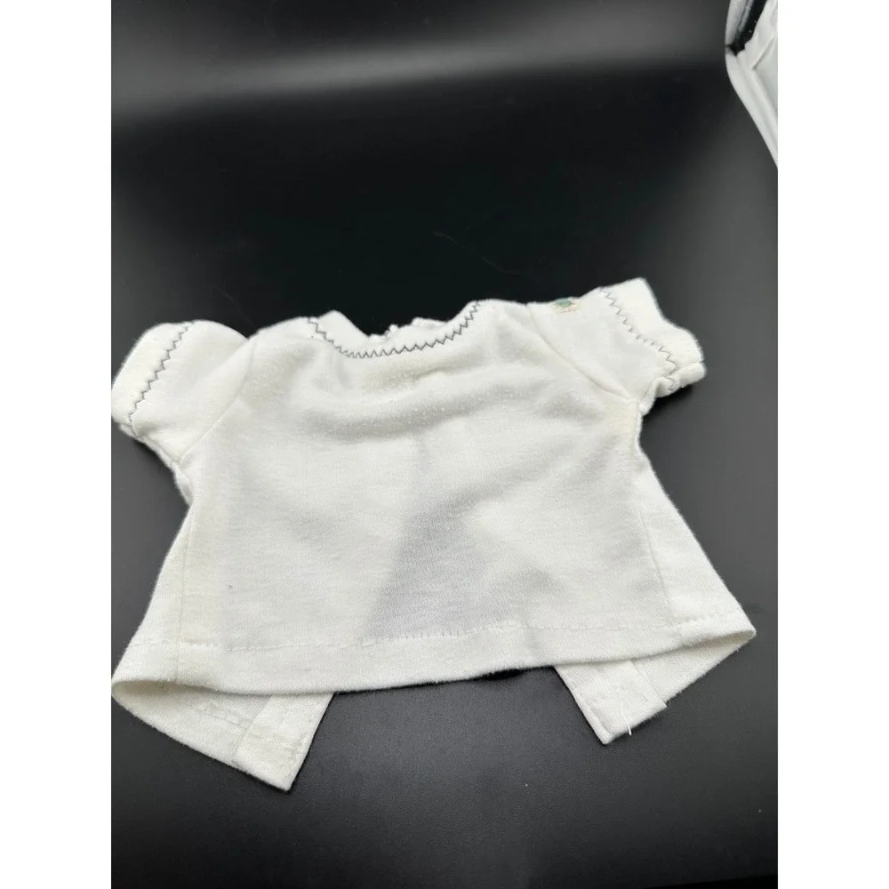 Coleco Cabbage Patch Kids 1980s White Shirt Navy Trim Boys Vtg 1983 Doll clothes